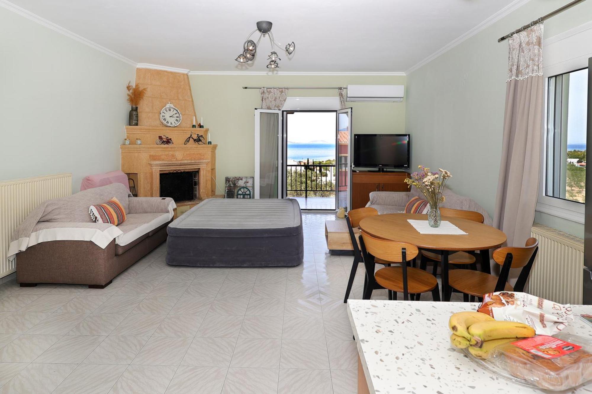 Katinaki'S View Apartment Tzikidhes Luaran gambar