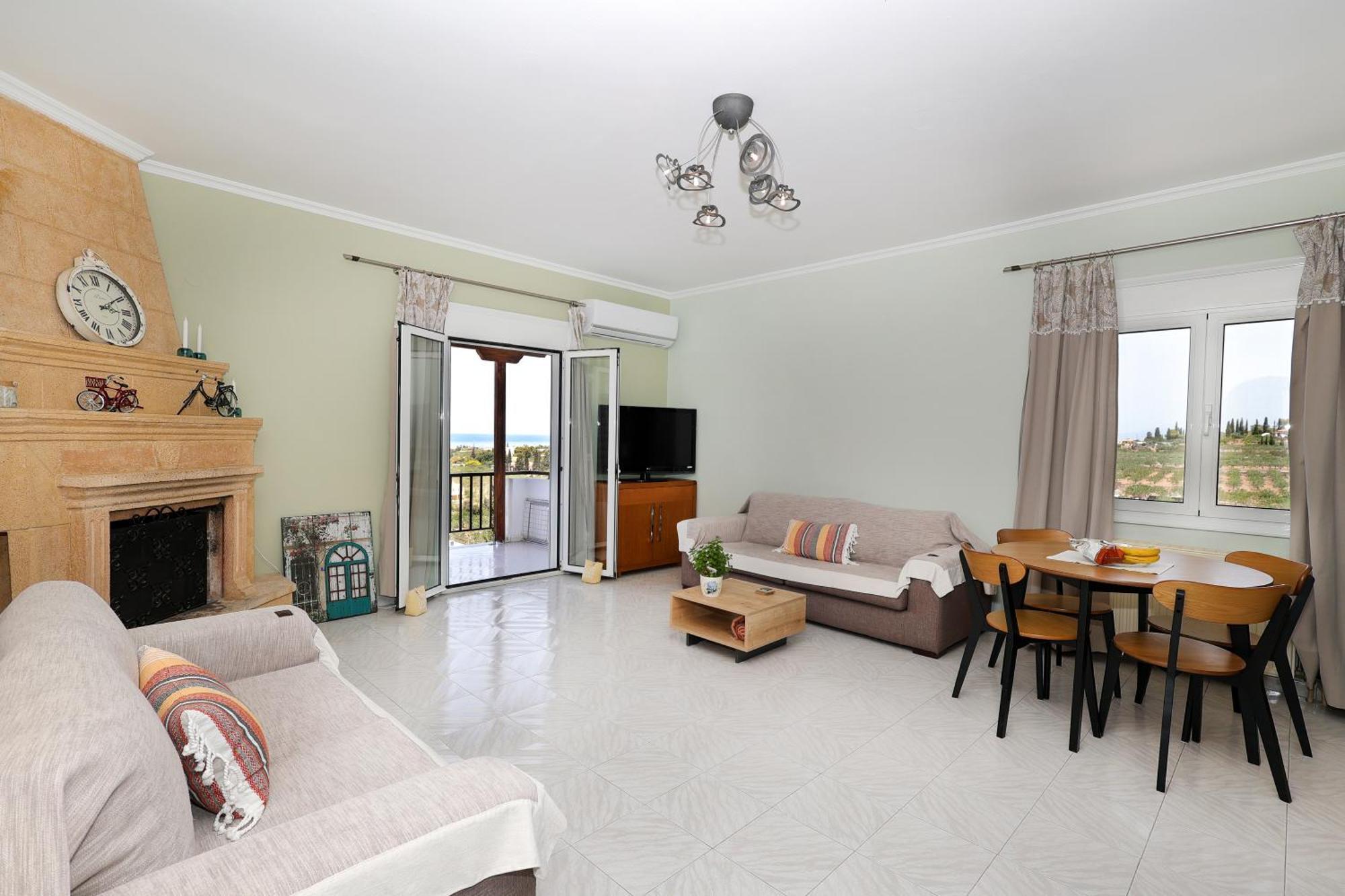 Katinaki'S View Apartment Tzikidhes Luaran gambar